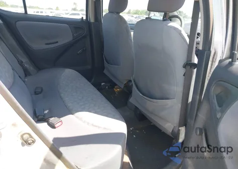 2002 Toyota Echo из США, поврежденный, VIN JTDBT123220228422